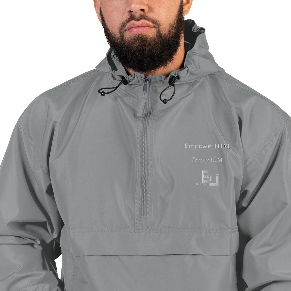 Three E/H Logo Packable Jacket