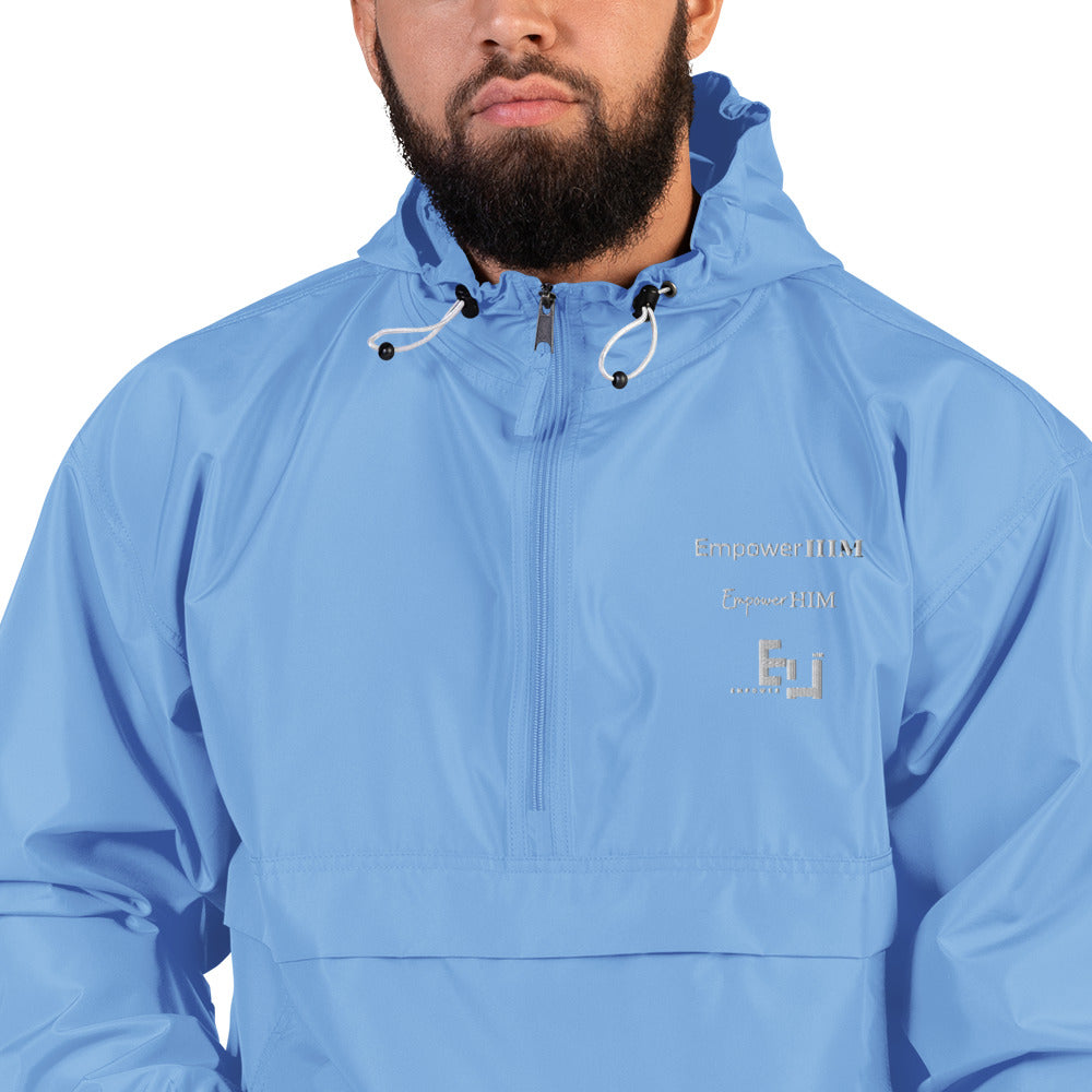 Three E/H Logo Packable Jacket